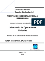 Practica Extracciòn de Aceites Esenciales PDF