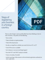 Steps of Registering Your Business in A Foreign