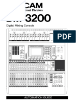 Digital Mixing Console: Automation Guide
