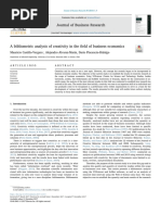A Bibliometric Analysis of Creativity in The Field of Business Economics