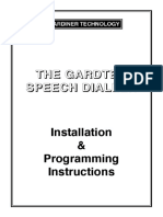 GardTec Speech Dialler