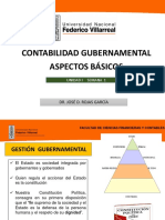 Unidad I - Aspectos Basicos de La Contabilidad Gubernamental PDF