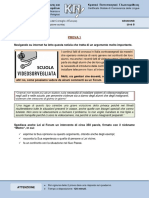 Prova 1: Livelli C1 & C2 Sessione Fase 2 2018 Β