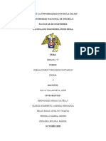 Ejercicios de Operaciones y Procesos Unitarios