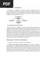 Importance of Delegation: Fig. 6.2 Delegation Stool (With Three Legs)