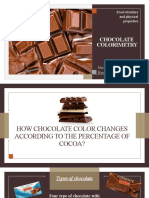 Chocolate Colorimetry
