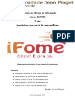Projeto Final ASI- empresa iFome