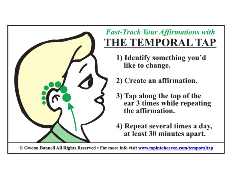 Temporal Tap Technique for Affirmations | PDF
