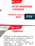 Formación ACU y Trampa de Grasa