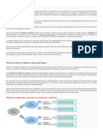 Criterios evaluación aprendizaje