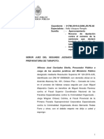 Caso Miguel Arévalo: Apelación Del Ministerio Público