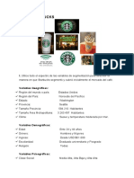 Caso Starbucks Segmentacion