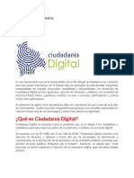 Ciudadanía Digital en Bolivia