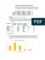 Ejercicios Distribución de Frecuencia XIMENA