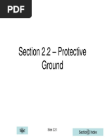 Section 2.2 - Protective Ground