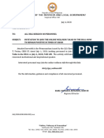 Memorandum: Republic of The Philippines Regional Office VIII