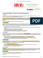 Teaching Strategies_ 5 Ideas for Instructing Vocabulary