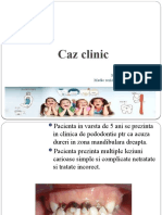 Prezentare Pedo caz clinic