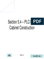 Section 5.4 - PLC/DCS Cabinet Construction