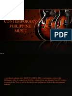 Contemporary Philippine Music