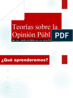 Teorías Sobre La Opinion Publica