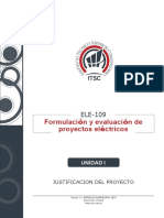Unidad 1 - Justificacion Del Proyecto Ele-109 (2020-2)