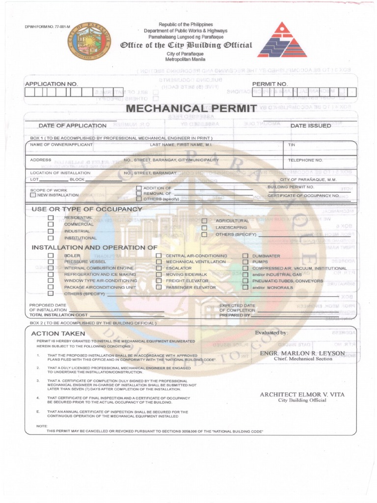 Dc Mechanical Permit _ Permits & Inspections – KXCNIY