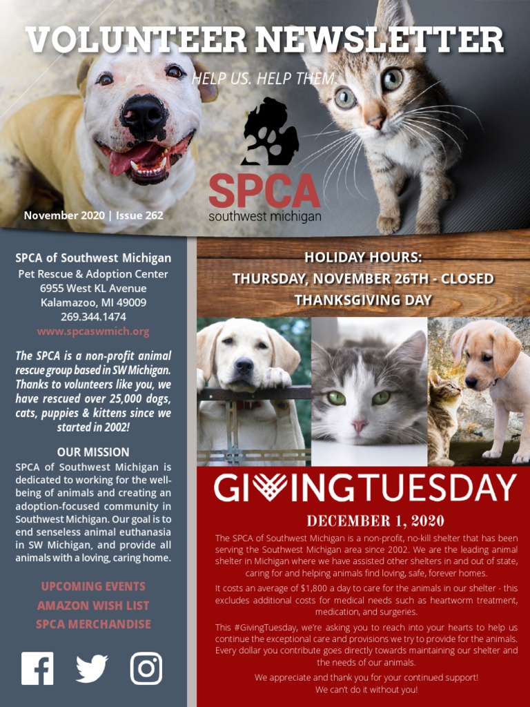 Thanksgiving Pet Safety Tips & SPCA News | PDF | Cats | Domesticated ...