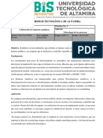 Procedimiento de Calibración de Balanzas PDF