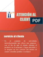 Diapositivas - Atención Al Cliente