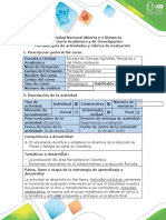 Guía de Actividades y Rubrica de Evaluación - Actividad 3 - Seleccionar Un Caso y Establecimiento de Matriz de Producción