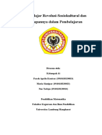 Belajar Dan Pembelajaran Teori Revolusisosiokultural