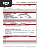 Formulário de solicitação de acesso para minigeração distribuída