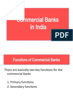Commercial Banks Functions in India