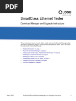 Smartclass Ethernet Tester: Download Manager and Upgrade Instructions