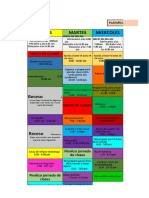 Planificacion Del Tiempo