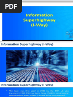 Chapter-4 Information Superhighway (I-Way)