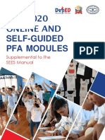 THE 2020 Online And: Self-Guided Pfa Modules