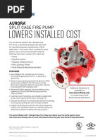 Aurora Fire Pump Selection Table | PDF