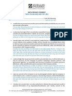 Employee Data Consent Form PDF