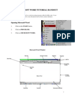 Beginning MSWORD