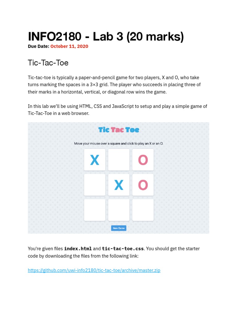 Step-by-Step Guide to Creating a Tic Tac Toe Game with HTML, CSS, and  JavaScript