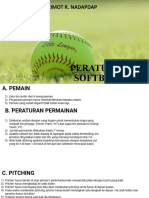 Peraturan Softball