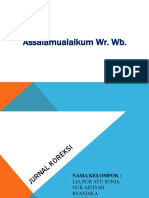 Jurnal Koreksi Baru