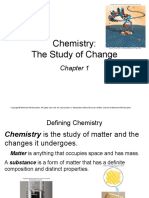 Chemistry: The Study of Change