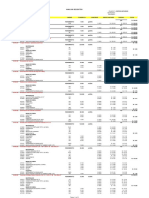 Inicio de Costo Unitario PARTIDAS