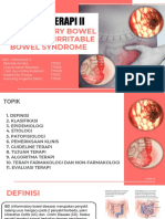 INFLAMMATORY BOWEL DISEASE and IRRITABLE BOWEL SYNDROME - S1 2017 (Kelompok 2)