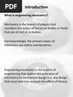 Introduction To Statics