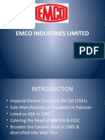 Emco Industries Limited