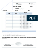 Cierre de Cursos